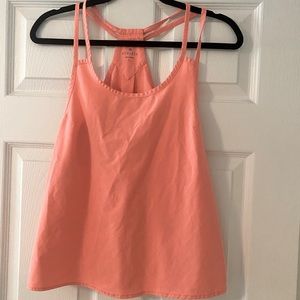 Pink Athleta work out top